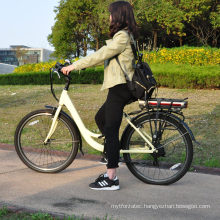 women bike 26 inch 700c  light weight electric bike city not foldable 250w bicycle